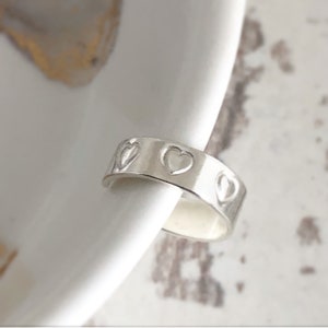 Heart Ear Cuff Sterling Silver, Cute Ear Wrap, No Piercing Fake Earring