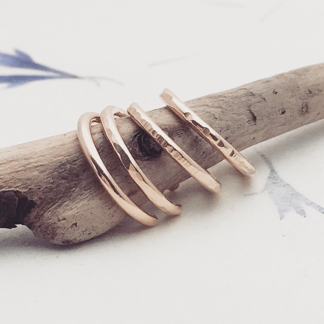 Rose Toe Rings Rose Gold Toe Ring, Minimalist Toe Ring, Skinny Toe Ring, Rose Gold ...