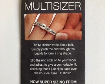 Adjustable Ring Sizer: Multisizer, Sizes A-Z+9