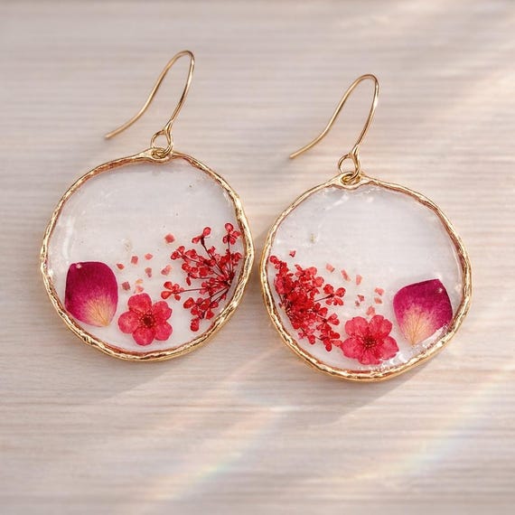 Orecchini A Goccia Oro Per Donna - Cerchio Pendente 30mm In Rame Placcato Oro 14K, Ipoallergenici, Leggeri, Eleganti, Regalo In Sacchetto Di Velluto Per Fidanzata, Moglie, Sorella