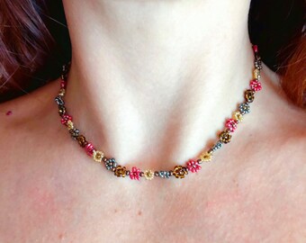 Small beads shop necklace designs