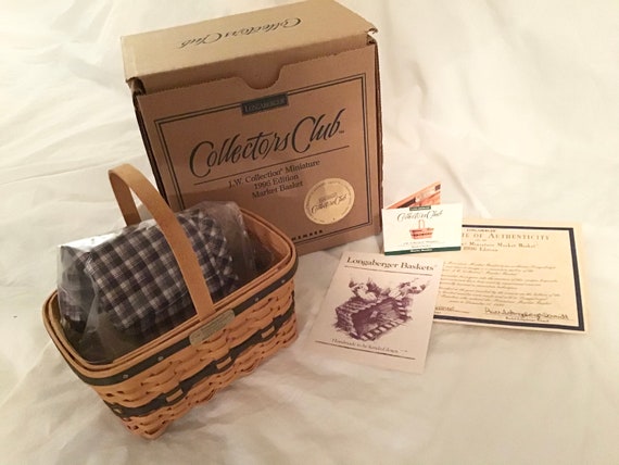 Longaberger Grandma Bonnie Personally Signed Collectors Club