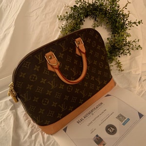 LOUIS VUITTON M43125 Monogram canvas One-handle flap bag from japan used