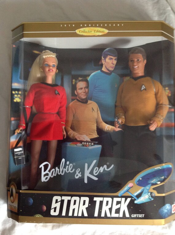star trek 30th anniversary barbie and ken