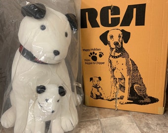 1993 Dakin RCA Victor Nipper & Chipper Mascot Dogs 24