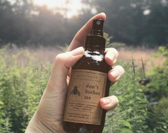 don't bother me | all natural bug spray | essential oil insect repellant