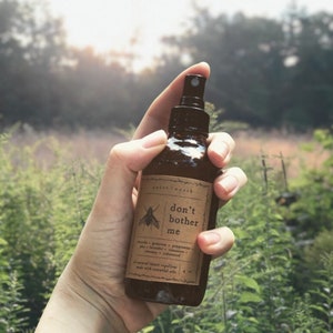 don&#39;t bother me | all natural bug spray | essential oil insect repellant