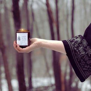 witch of the woods | essential oil candle | pine, clove, ylang ylang | all-natural candle