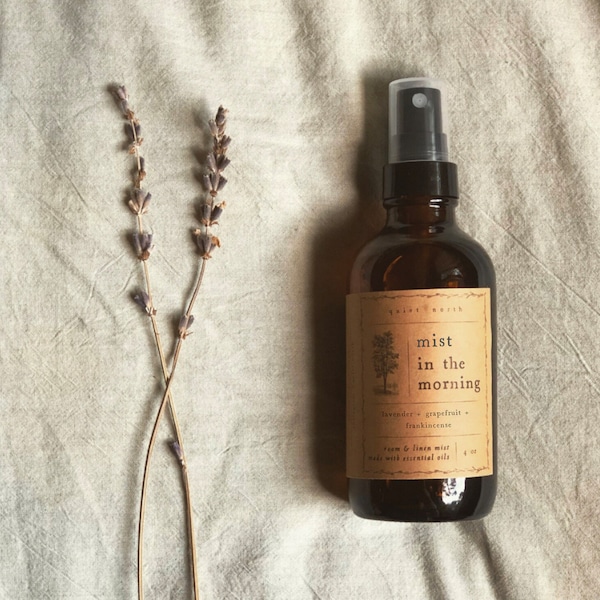 mist in the morning | essential oil room spray, linen spray, air freshener, pillow mist, aromatic spray