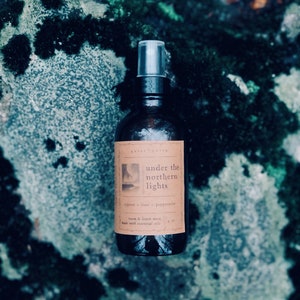 under the northern lights | essential oil room spray, linen spray, air freshener, pillow mist, aromatic spray