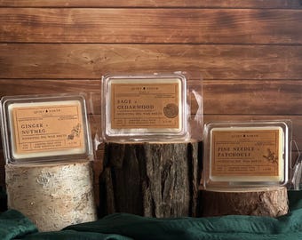 the autumn collection | set of three essential oil soy wax melts