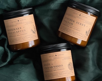 pick three | essential oil candles