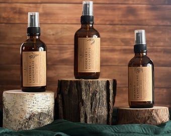 the spring/summer collection | set of three essential oil room & linen sprays