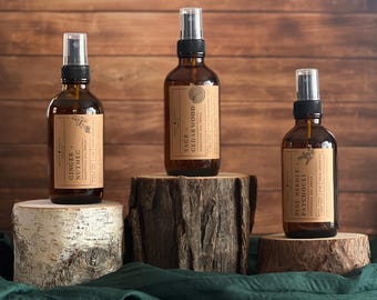 the autumn collection | set of three essential oil room & linen sprays