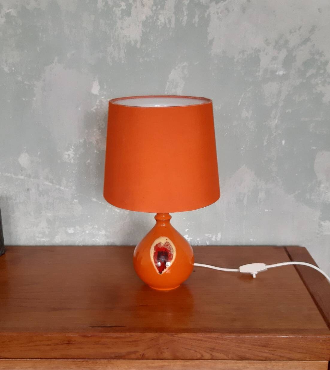 Vintage ceramic table lamp by Bjørn Wiinblad for Rosenthal Studio Line,  1960s