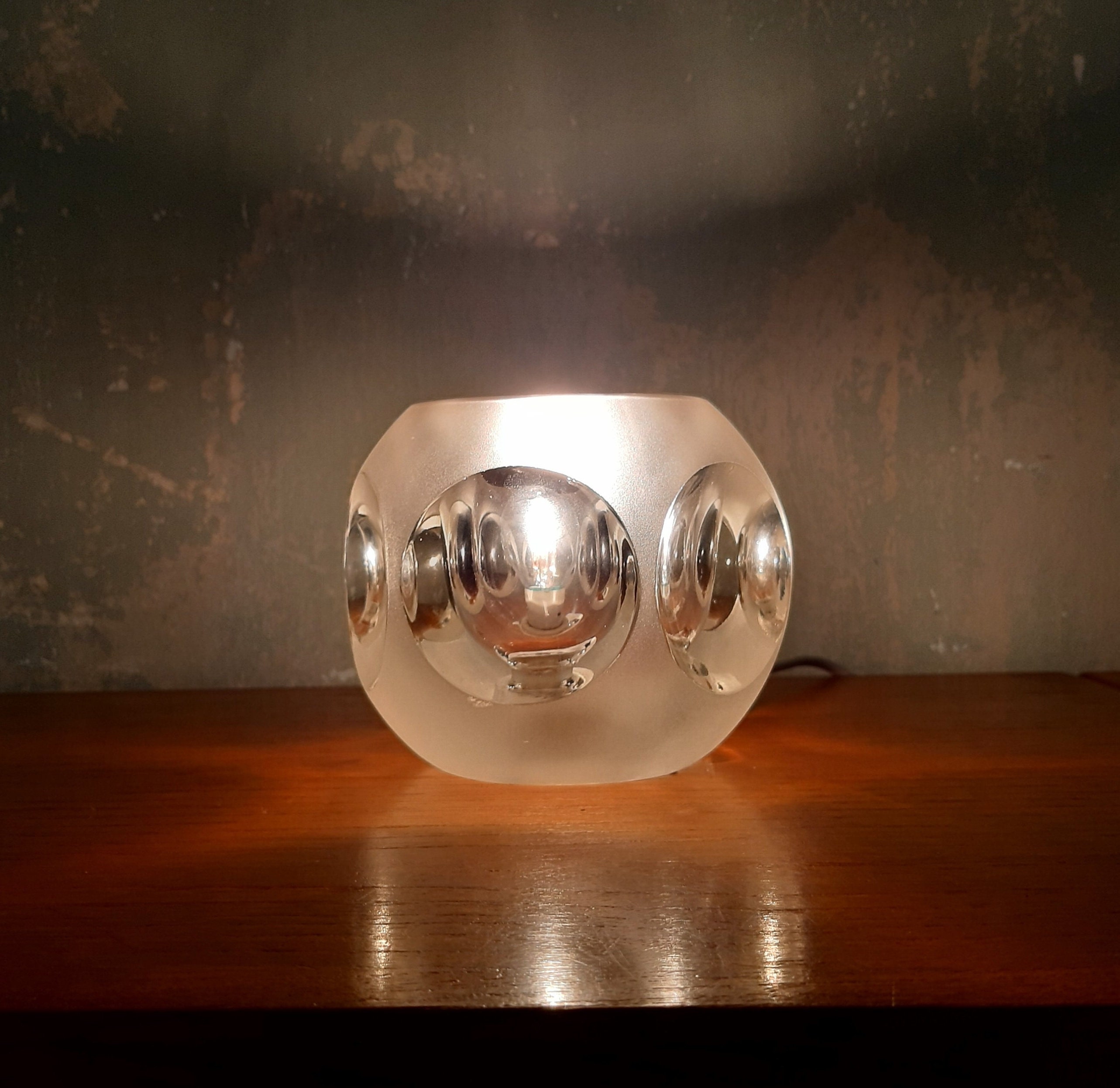 Lampe de table originale Peill & Putzler, Ice Cube TA 14, Allemagne, années 1970 - Canada