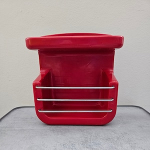 ヴィンテージ ミッドセンチュリーモダン 傘立て / ゴミ箱 / オレンジ