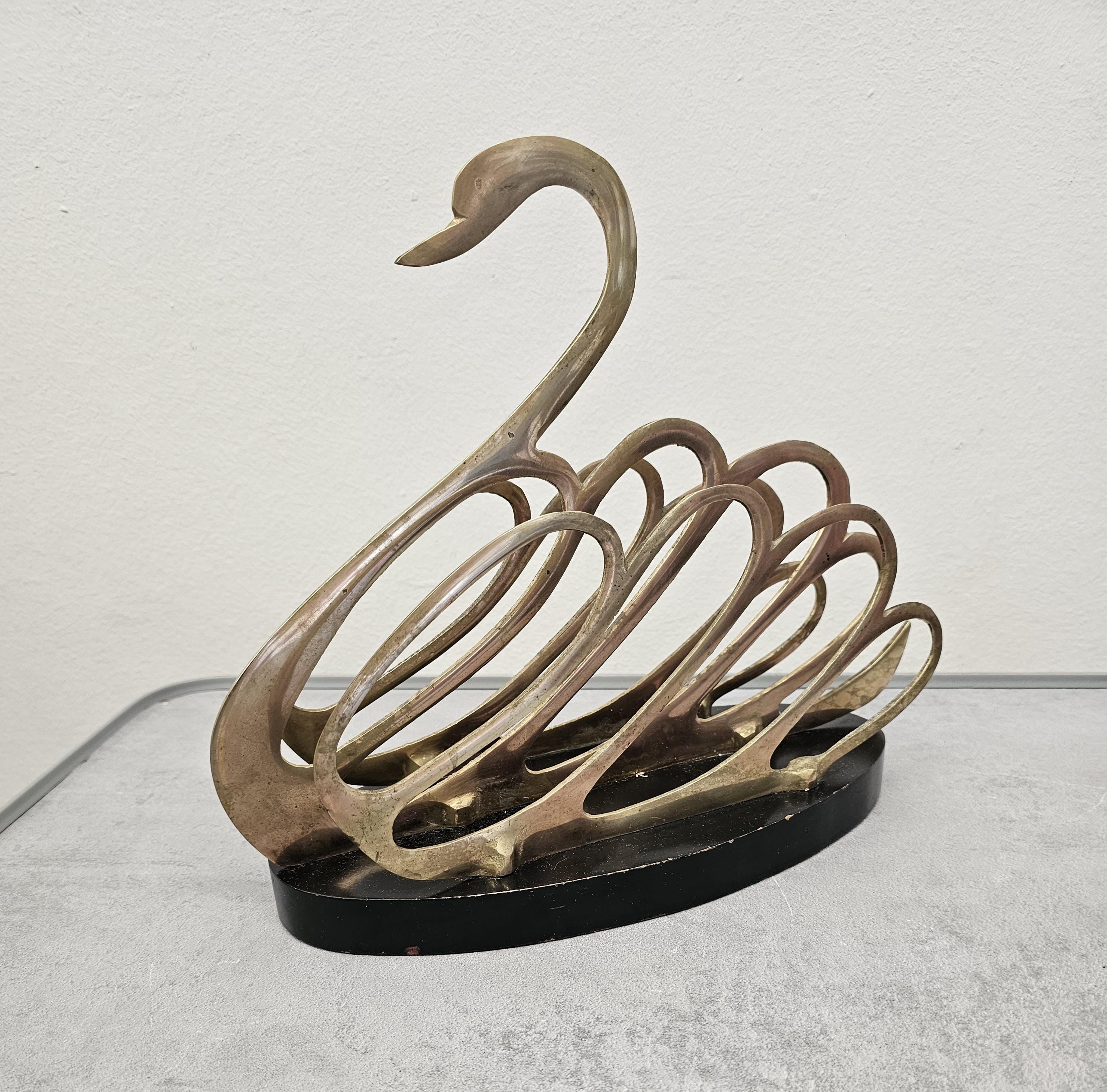 60's アメリカ製 雑誌ラック カエデ模様 Swan magazine rack - Etsy 日本