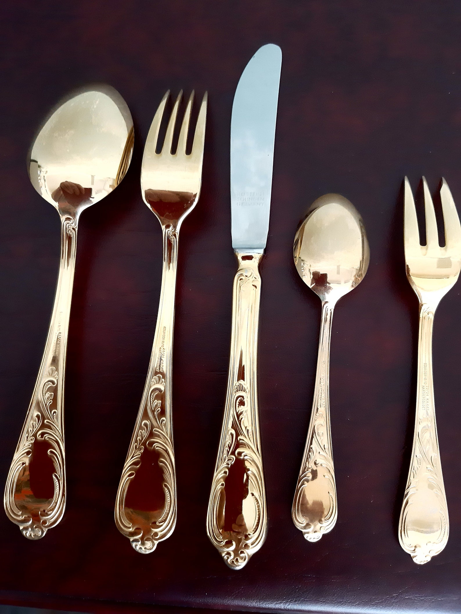 SBS Solingen Cutlery Set 12 Person 70 Pieces Cutlery Case Etsy