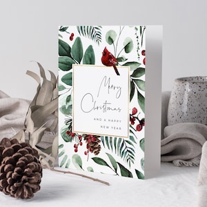 Weihnachtskarte Digital Download Printable