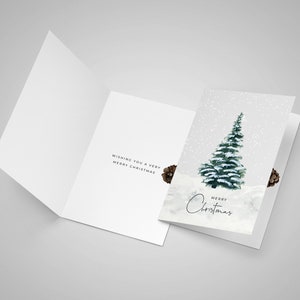 Carte de sapin de Noël imprimable en téléchargement numérique image 8