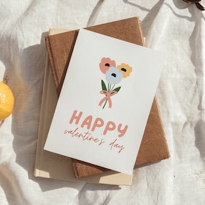 Joyeuse Saint-Valentin | Carte de Saint-Valentin douce et simple | Téléchargement numérique imprimable