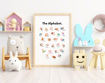 Animal Alphabet Print (Digital Download)