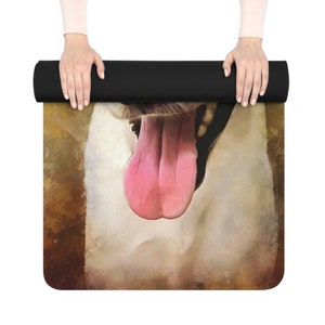 Custom Yoga Mat, Personalized Art Yoga Mat, Photo to Your Own Yoga Mat, Yoga Lover Gift, Customized Pilates/Fitness Mat, Christmas Gift Idea image 10