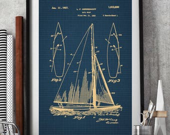 Old Ship, Art Print, Patent Print, Ship Poster, Nautical Art, Boat Print, Ship print, Sailor poster, Ocean Art Print, sailboat print #P67