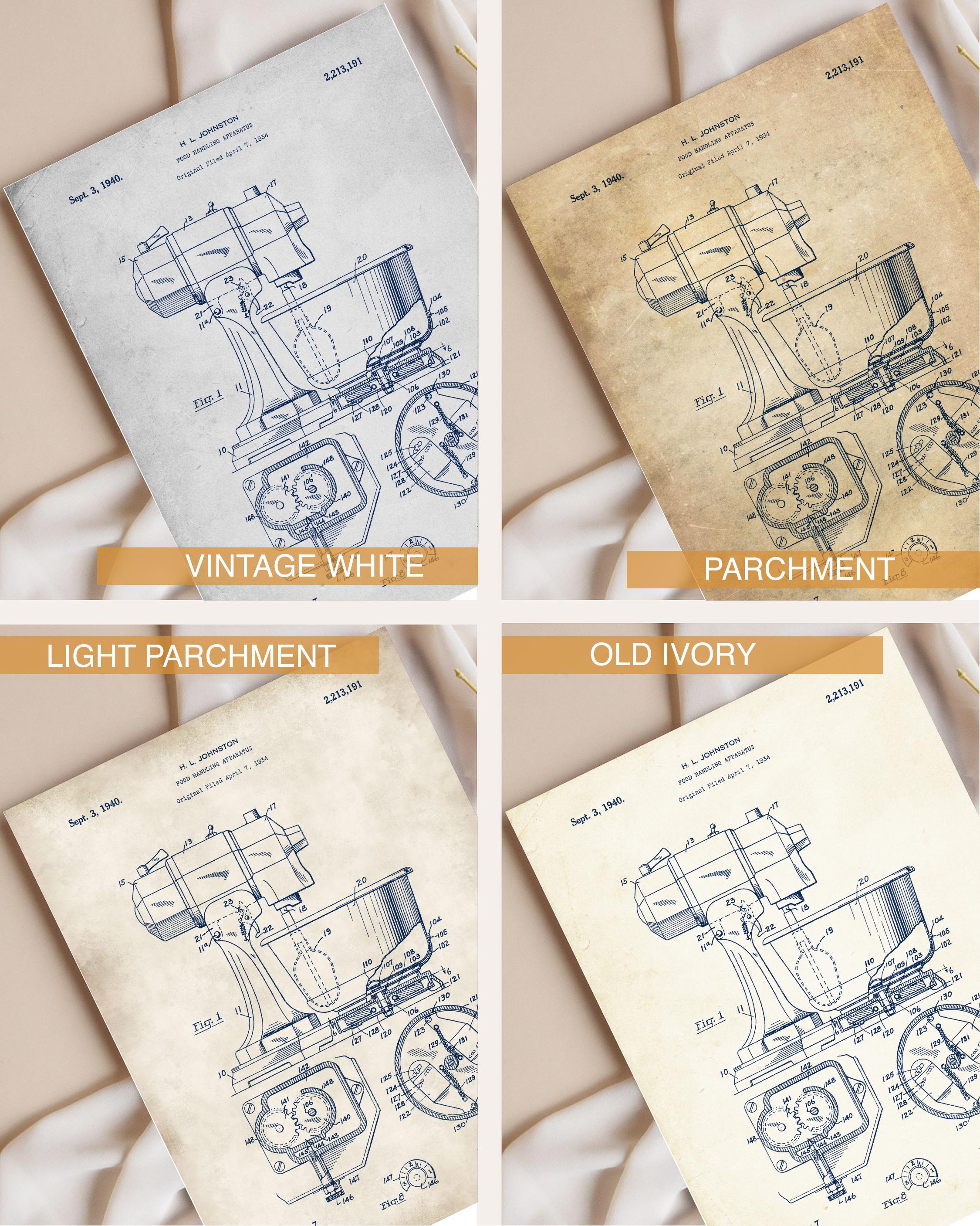 Coffee Patents Art Print Set: Kitchen, Restaurant, Dining Room Decor - Etsy