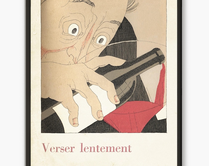 French Wine vintage posters, French Wine Art Print Set, Wine Gifts For Her, Wine Gifts For Him, Kitchen Wall Decor Vino Posters