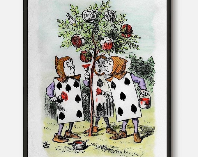 Alice cards, alice in wonderland, Wonderland decor, Wonderland nursery, Vintage art, Alice wonderland, Looking glass, Alice wonderland art