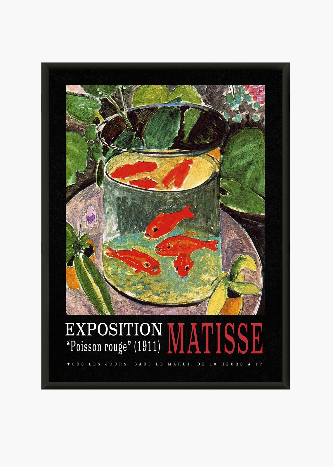 Henri Matisse Poster 1911 Goldfish Painting Goldfish in a Etsy
