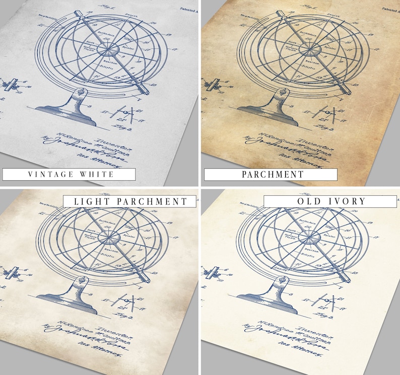 Rocket Blueprint, Set of 6,Space Patent Posters, NASA Art,NASA Patent, NASA Poster, Space Shuttle Poster, Space Shuttle Art, Space Suit P347 image 3