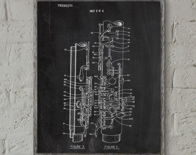 Oboe, Patent Print, Musical instrument, Musician Gift, Orchestra Intrument, Music Wall Art, Music teacher, Music room, Music Poster, #P275