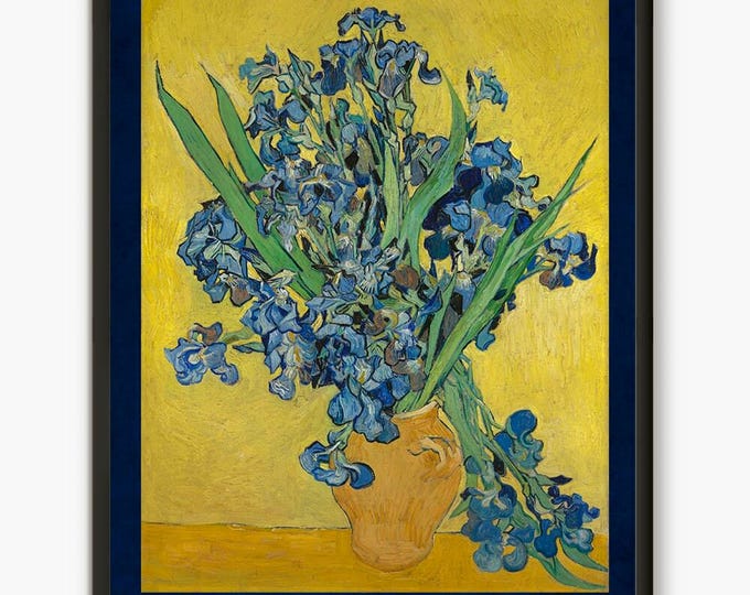 Van Gogh Poster, Flowers Poster, Van Gogh art, Van Gogh Wall art print