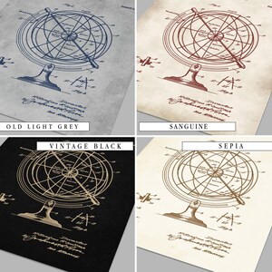Juego de láminas de patentes de Nikola Tesla, arte de planos antiguos (juego de 6) imagen 6