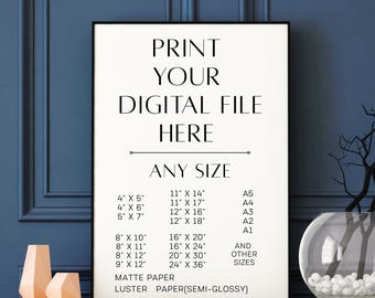 Custom Quote Calligraphy Print: Personalized Typography Wall Art