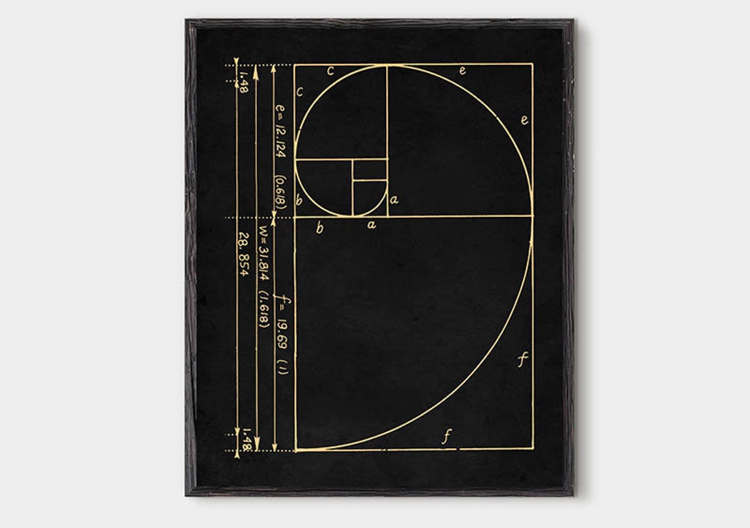 Fibonacci Spiral, Golden Ratio, Fibonacci Sequence, Fibonacci,gold ...