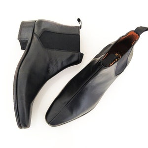 Vegan top beatle boots