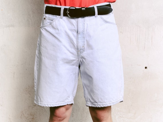 90s mens jean shorts
