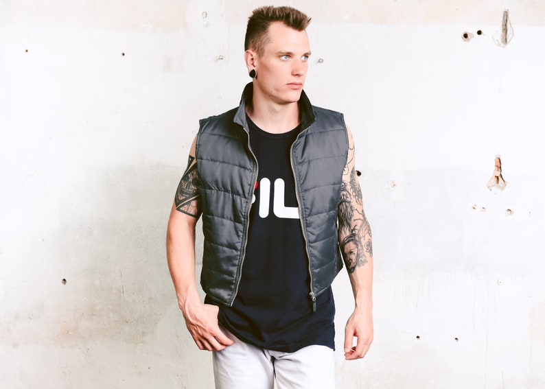 mens fila vest