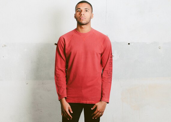 red sweatshirt for mens