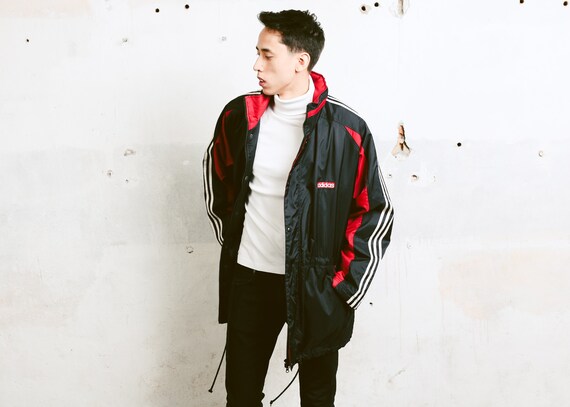 Vintage Adidas Parka Jacket . 90s Adidas Jacket Men's Winter Jacket Snowboarding Wear Winter Sportswear Outerwear . size Large L Vintage Adidas Parka Jacket . 90s Adidas Jacket Men's Winter Jacket Snowboarding Wear Winter Sportswear Outerwear . size Large L