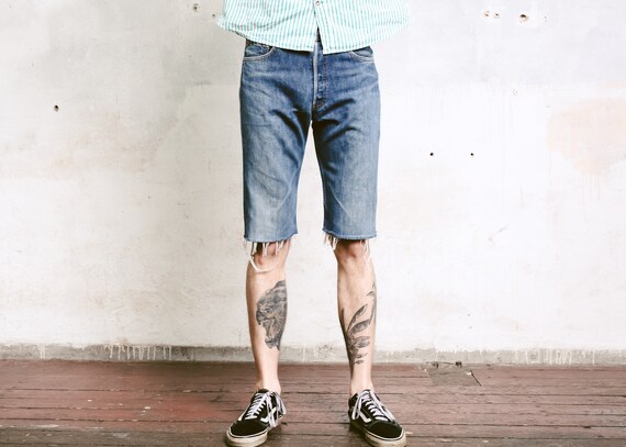 levis 501 denim shorts