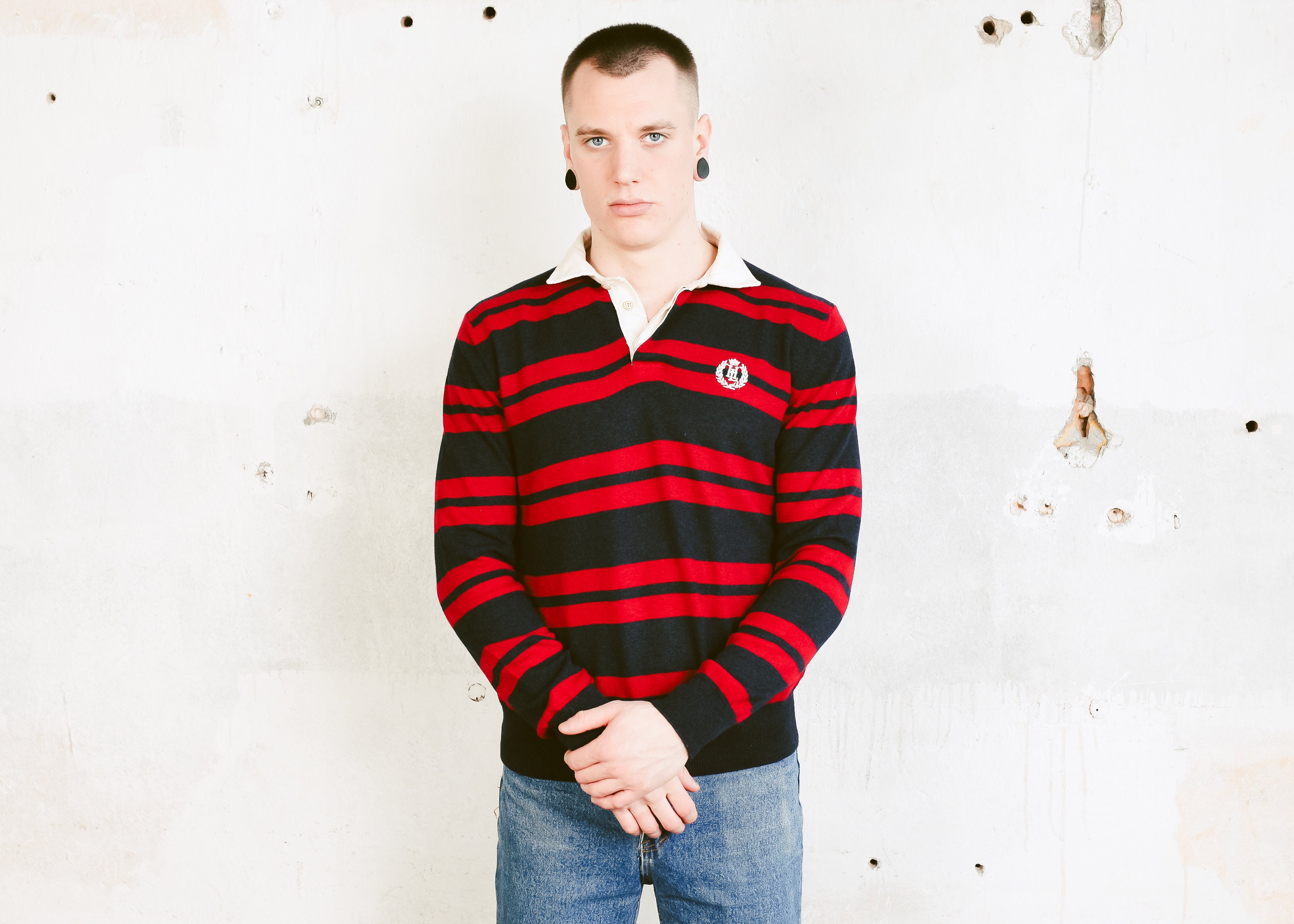 henri lloyd striped jumper