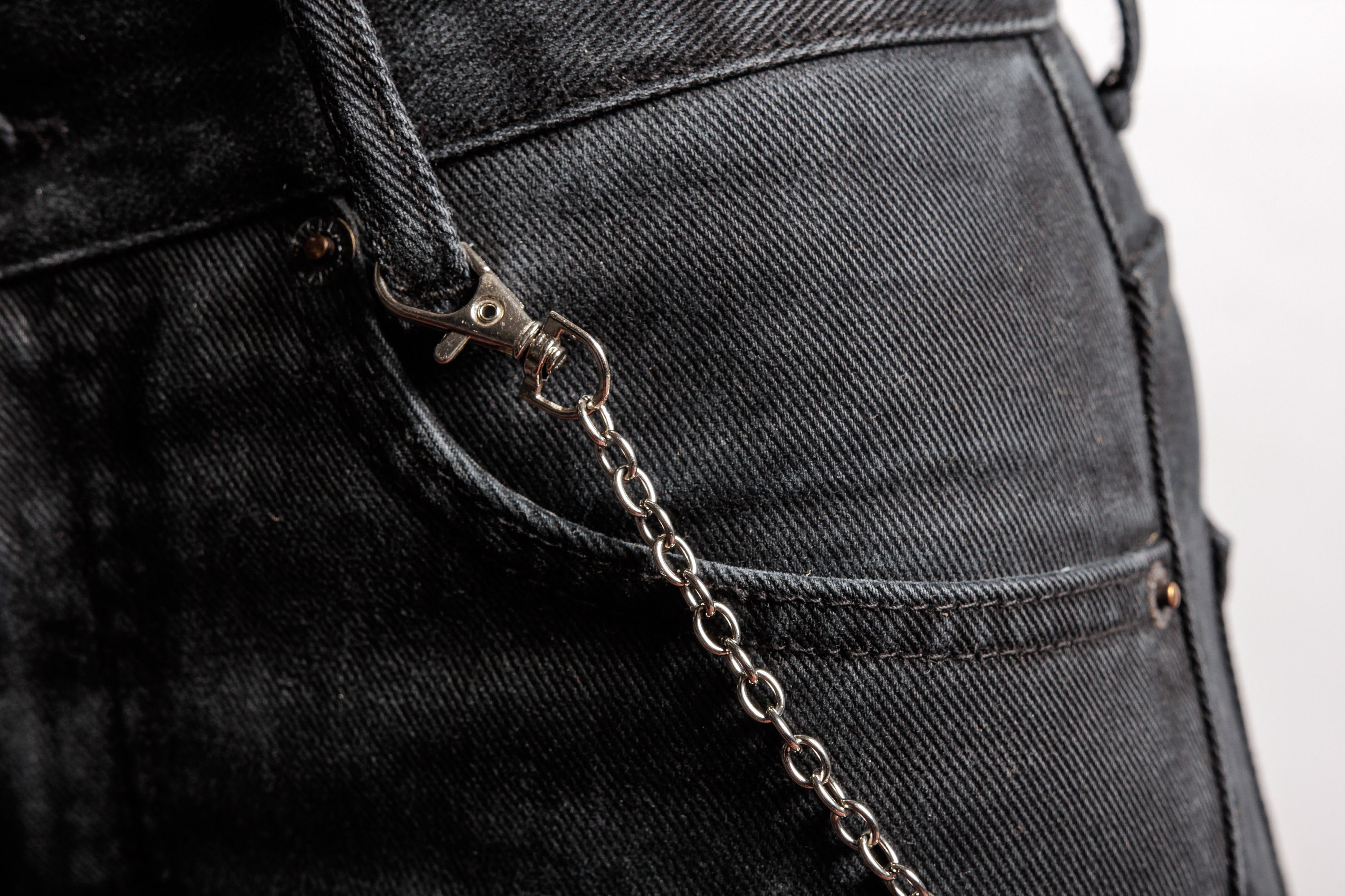 Men Pants Chain Keychain Wallet Chain for Pants Key Chain Simple