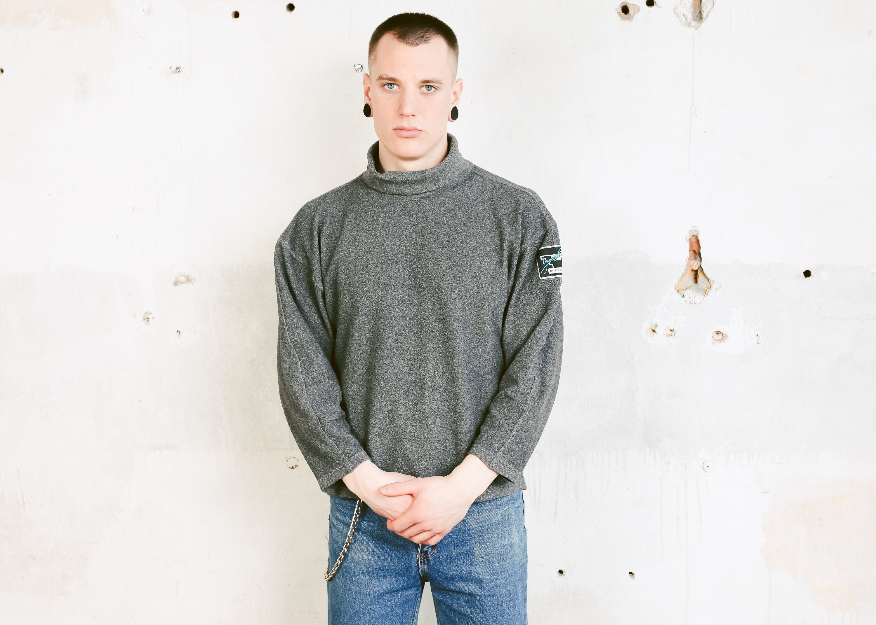 vintage turtleneck sweater