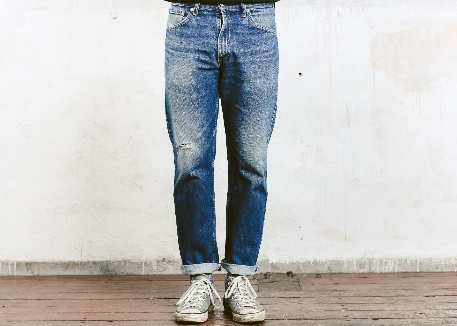 Levis 521 02 Distressed Men Jeans 