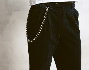 Wallet Chain for Men . Keyring Chain thick Chunky Chain Two Side Lobster Clasps Mens Accessories Boyfriend Gift For Him